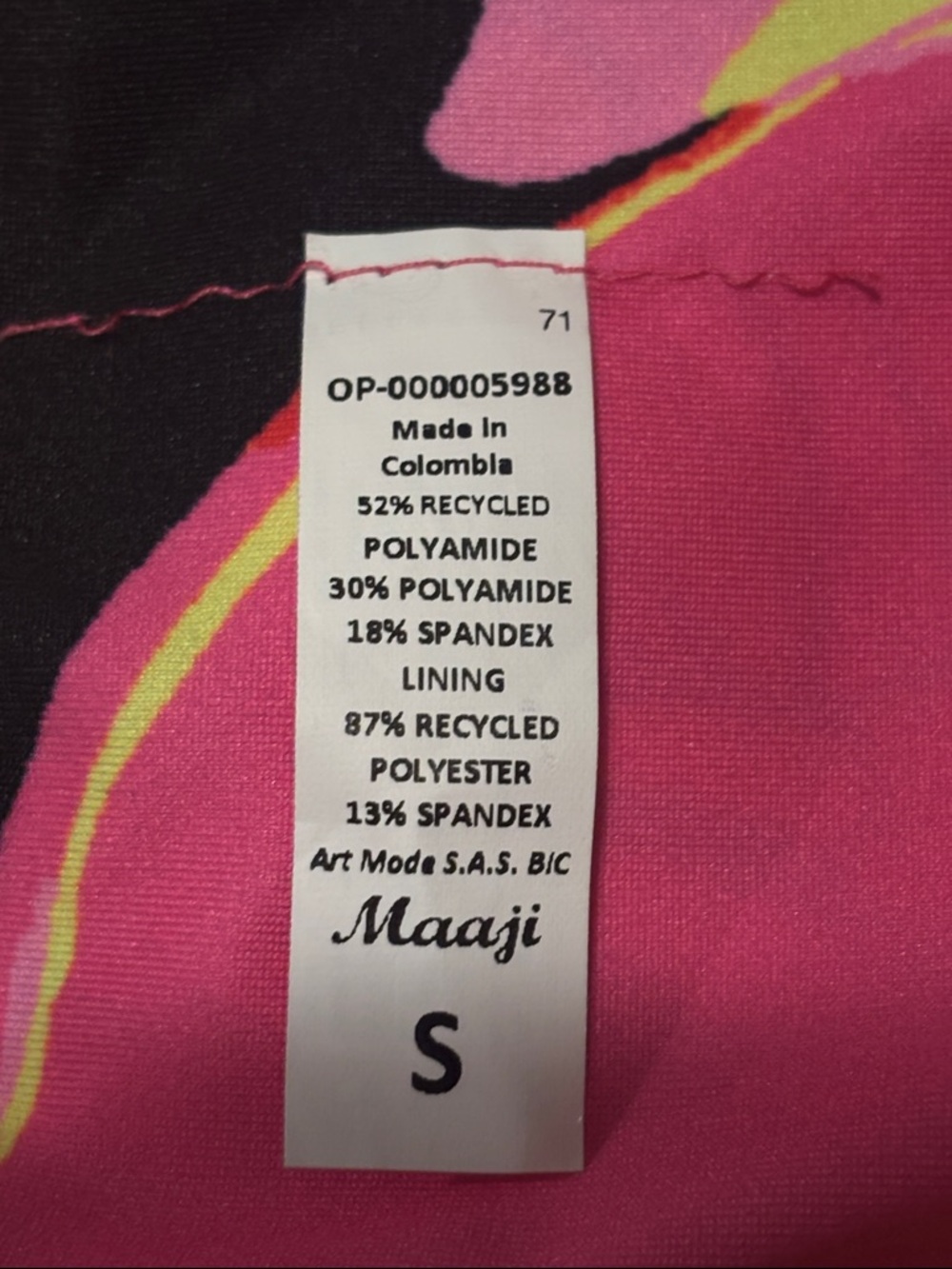 NWT Maaji Reversible Bikini Small - Picture 6 of 11